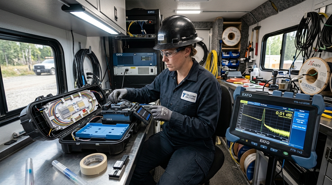 Fiber Optic Splicing Tooling